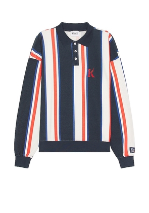 KROST Crew Rugby Shirt in Navy. Size M, S.