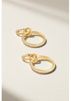 Spinelli Kilcollin - Taryn 18-karat Gold Diamond Hoop Earrings - One size
