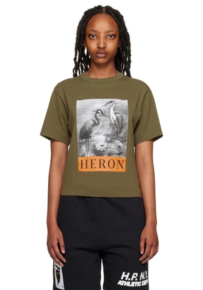 Heron Preston Green 'Heron' T-Shirt