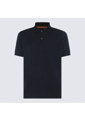 Ps By Paul Smith Navy Blue Cotton Polo Shirt Polo Shirt