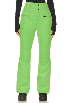 Perfect Moment Aurora Flare Pant in Green. Size S, XS.