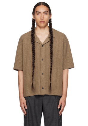 LE17SEPTEMBRE Brown Button Shirt