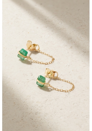 Melissa Joy Manning - 14-karat Recycled Gold Emerald Earrings - One size