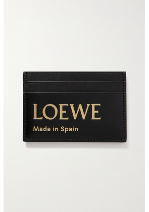 Loewe - Embossed Leather Cardholder - Black - One size