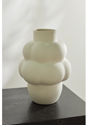 LOUISE ROE - Balloon 04 Ceramic Vase - White - One size