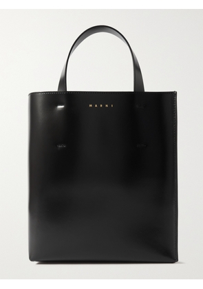 Marni - Museo Small Leather Tote Bag - Black - One size