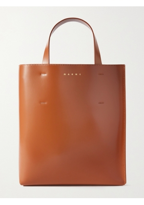 Marni - Museo Small Leather Tote - Brown - One size
