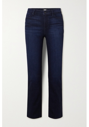 PAIGE - Cindy Cropped High-rise Flared Jeans - Blue - 23,24,25,26,27,28,29,30,31,32