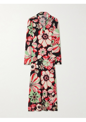 RIXO - Tillie Floral-print Stretch-jersey Midi Dress - Multi - UK 6,UK 8,UK 10,UK 12,UK 14,UK 16,UK 18,UK 20