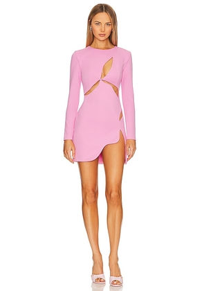Mother of All Ariel Mini Dress in Pink. Size S, XL, XS.