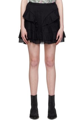 Isabel Marant Etoile Black Moano Miniskirt