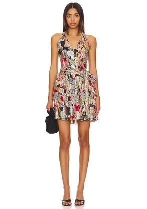 Love the Label Elaina Halter Dress in Fuchsia. Size M, S, XL, XS.