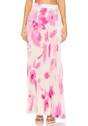 L'IDEE Romance Skirt in Pink. Size 12/L, 6/XS, 8/S.