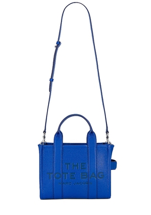 Marc Jacobs The Leather Small Tote Bag in Blue.