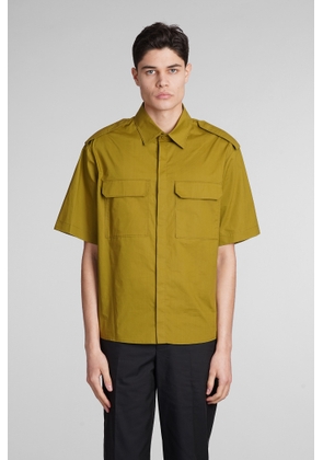 Neil Barrett Shirt In Green Cotton
