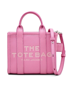 Marc Jacobs The Leather Crossbody Tote Bag in Pink.