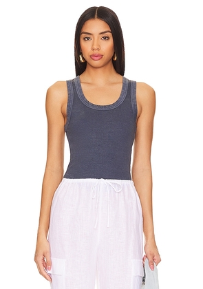 LSPACE Ash Tank in Slate. Size M, S, XL, XS.