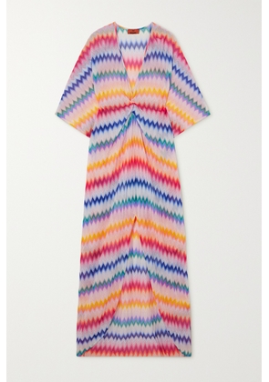 Missoni - Mare Twist-front Metallic Crochet-knit Kaftan - Multi - small,medium,large