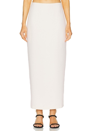 L'Academie by Marianna Katia Maxi Skirt in Ivory. Size S, XL, XS.