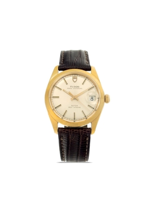 TUDOR 1986 pre-owned Prince Oysterdate 34mm - Gold