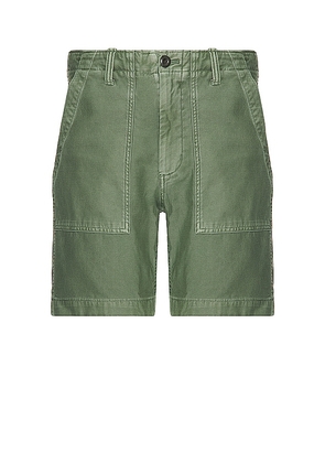 OUTERKNOWN The Field Short in Green. Size 34.