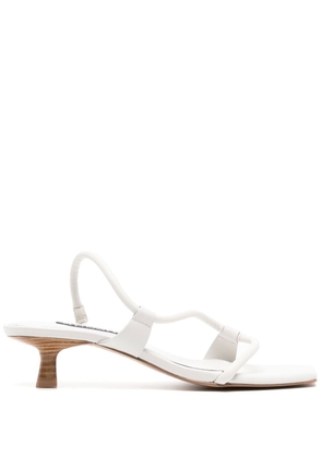 Senso Teyana kitten heel sandals - White