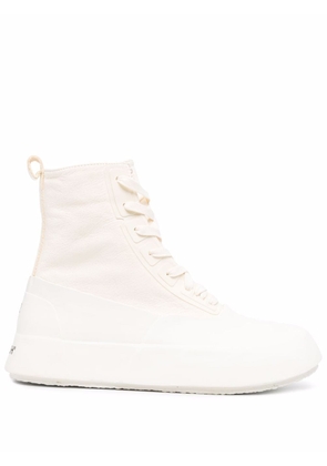 AMBUSH vulcanized high-top sneakers - White