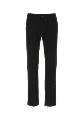 Dolce & Gabbana Black Stretch Cotton Pant