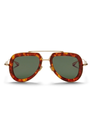 Valentino Eyewear V-Lstory - Honey Tortoise / Light Gold Sunglasses