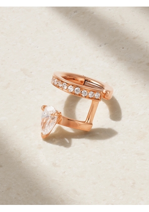 Repossi - Serti Sur Vide 18-karat Rose Gold Diamond Ear Cuff - R
