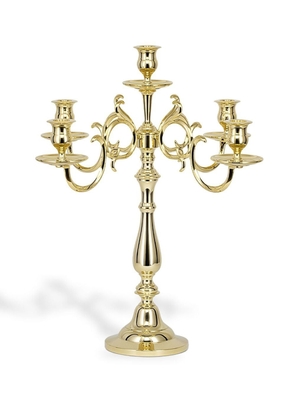 Skultuna polished candelabra (42cm) - Yellow