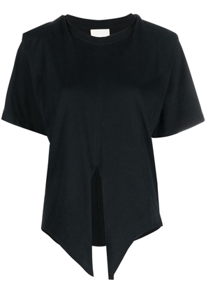 ISABEL MARANT Zelikia tie-waist T-shirt - Black