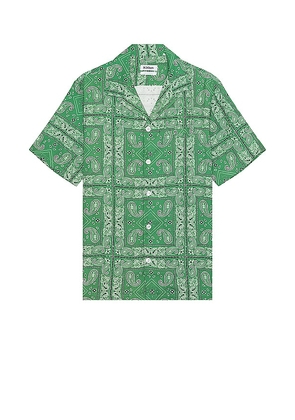 Nikben El Pino Shirt in Green. Size M, S, XL/1X.