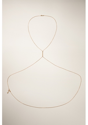 OFIRA - 18-karat Gold Diamond Body Chain - One size