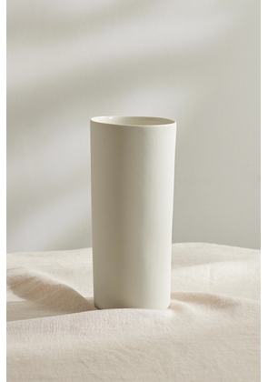 Mud Australia - + Net Sustain Round Medium Porcelain Vase - Off-white - One size