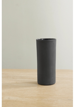 Mud Australia - + Net Sustain Round Medium Porcelain Vase - Gray - One size
