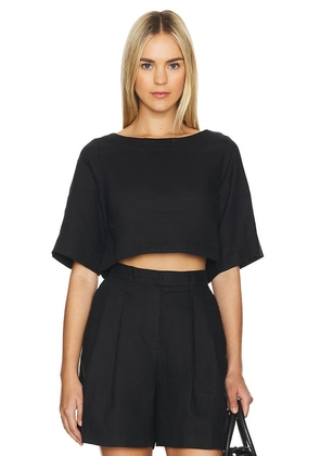 Posse Shay Top in Black. Size XL.