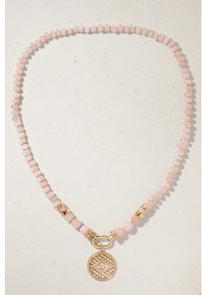 Sydney Evan - 14-karat Gold, Morganite And Diamond Necklace - One size