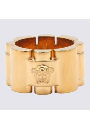 Versace Gold-Tone Brass Medusa Ring