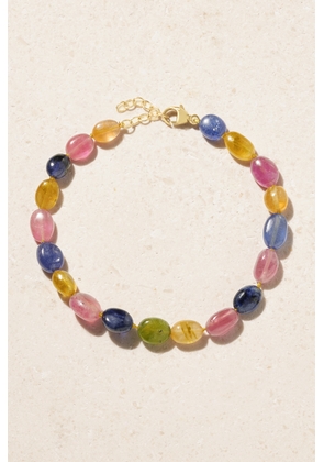 JIA JIA - Arizona Rainbow 14-karat Gold Sapphire Bracelet - Multi - One size