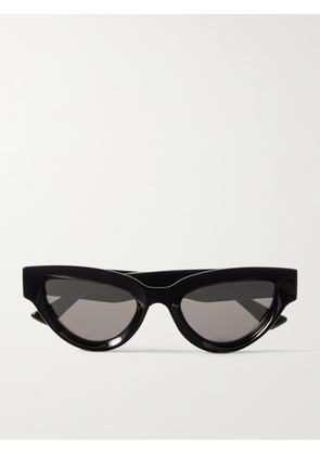 Bottega Veneta Eyewear - Injection Cat-eye Acetate Sunglasses - Black - One size