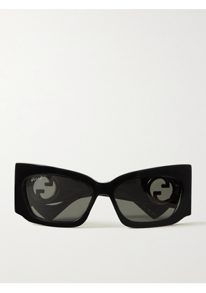 Gucci Eyewear - D-frame Acetate Sunglasses - Black - One size
