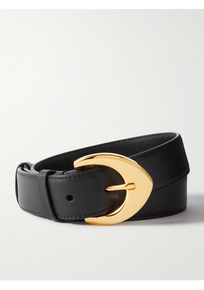 The Row - Arrow Leather Waist Belt - Black - P/S,S,M,L
