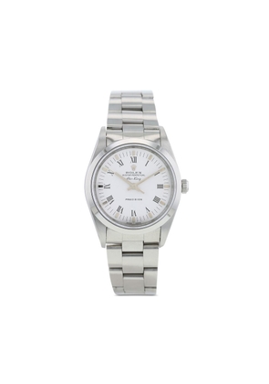 Rolex 1998 pre-owned Air King 34mm - White