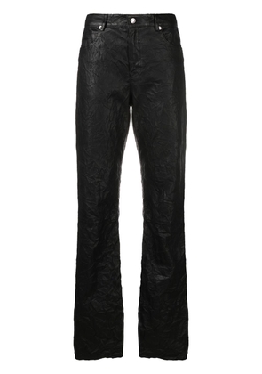 Zadig&Voltaire Evy crinkled leather trousers - Black