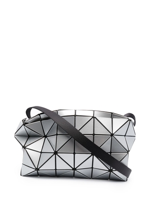 Bao Bao Issey Miyake Carton metallic-effect cross-body bag - Grey