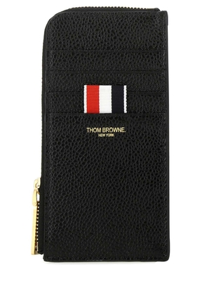 Thom Browne Black Leather Coin Purse