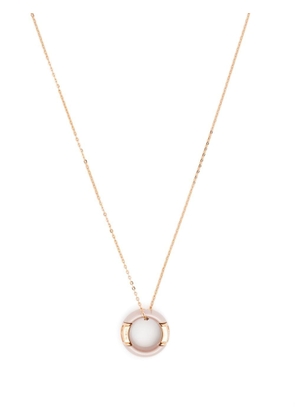 Damiani 18kt rose gold D.Icon diamond pendant necklace - Pink