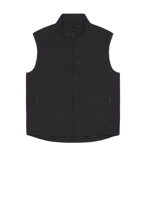Norse Projects Birkholm Solotex Twill Vest in Black. Size M, S, XL/1X.