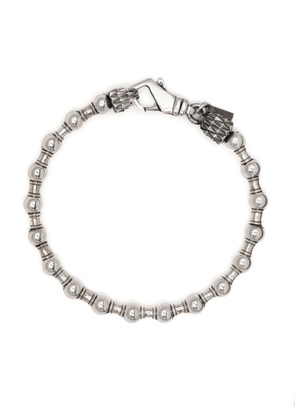 Emanuele Bicocchi bead-embellished bracelet - Silver